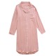 Wholesale new women's nightgown, cotton crepe bath skirt, double-layer gauze open-front long-sleeved loungewear, dropshipping.