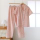 New men's shorts, summer cotton home pajamas, loose large-size, thin, knitted, soft underwear, arrow pants
