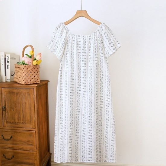 Summer pajamas for women, pure cotton double-layer gauze floral suspender shorts, thin, pure, sexy, soft two-piece loungewear set