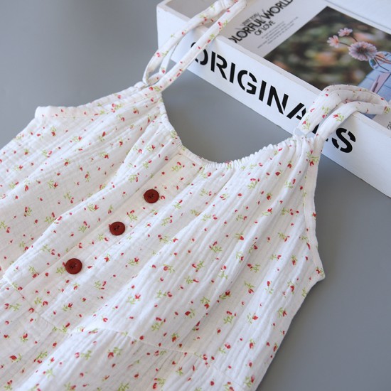 Men's spring and summer cotton gauze kimono pajamas, Japanese-style loose drawstring steaming suit, soft solid-color loungewear set.