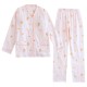 Autumn and winter couples' pajamas, German velvet plus Thick fleece plaid, soft, warm, straight-leg, casual, loose trousers for men and women.