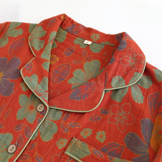 Women's winter coral fleece pajamas, warm, thickened, loose, plus-size, men's and women's casual loungewear