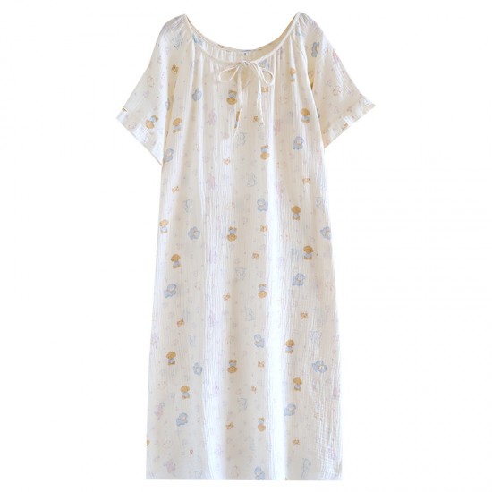 New spring and summer women's pajamas, pure cotton yarn-dyed jacquard long-sleeved trousers, thin, loose two-piece loungewear set.