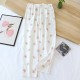 Japanese-style women's pajamas, pure cotton gauze, open-front long-sleeved, thin, spring and summer, soft crepe, comfortable autumn and winter loungewear set