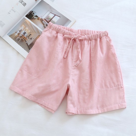 New women's double-layered gauze pajamas, thin long-sleeved trousers, Japanese-style cotton cardigan, spring and summer loungewear set