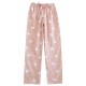 Japanese-style women's pajamas, pure cotton gauze, open-front long-sleeved, thin, spring and summer, soft crepe, comfortable autumn and winter loungewear set