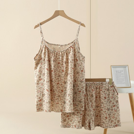 Couple's flannel pajamas, thickened, warm, long-sleeved, plush, loose-fitting autumn and winter men's and women's loungewear, two-piece set