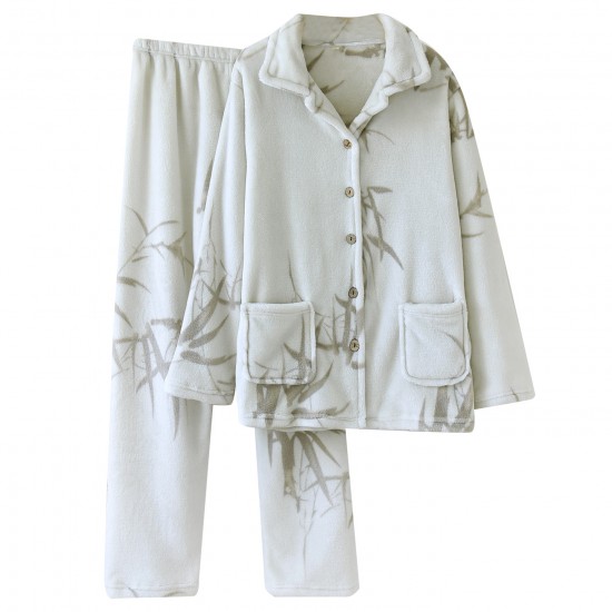 Maternity pajama pants, adjustable, thin, striped, supportive, soft, loose, plus-size autumn and winter loungewear for pregnancy