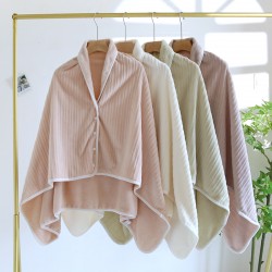 Summer camisole nightgown, pure cotton double-layered cotton yarn, thin vest dress, plus-size sweet and cute pajamas and loungewear.