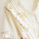 Japanese-style nightgown, women's cotton gauze, thin kimono pajamas, spring and summer, loose summer loungewear.