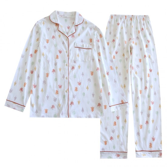 Pregnancy Women's pajamas, pure cotton double-layer gauze, belly-supporting pants, spring and summer, thin, adjustable, all-cotton crepe lounge pants.