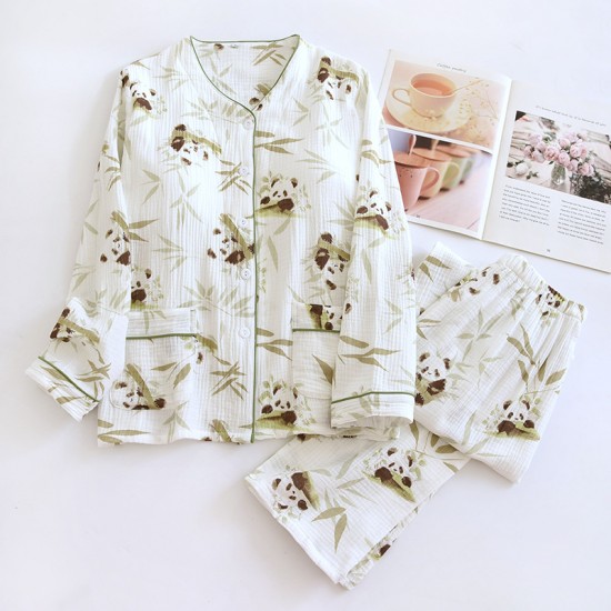 Autumn and winter couple's pajamas, German fleece, warm long sleeves, men and women's wide fleece, loose, plus-size loungewear two-piece set.