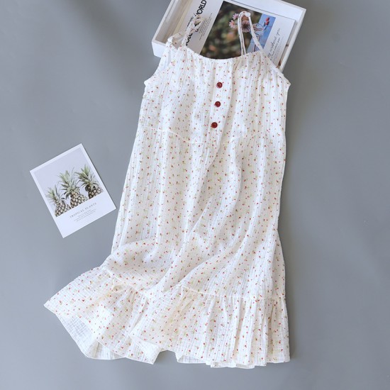 Men's spring and summer cotton gauze kimono pajamas, Japanese-style loose drawstring steaming suit, soft solid-color loungewear set.